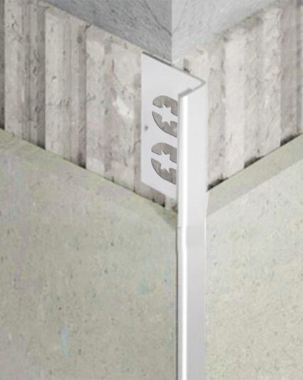 Anodized Silver Finish L Shape