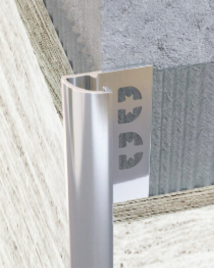 Stainless Steel Round Profiles for Walls